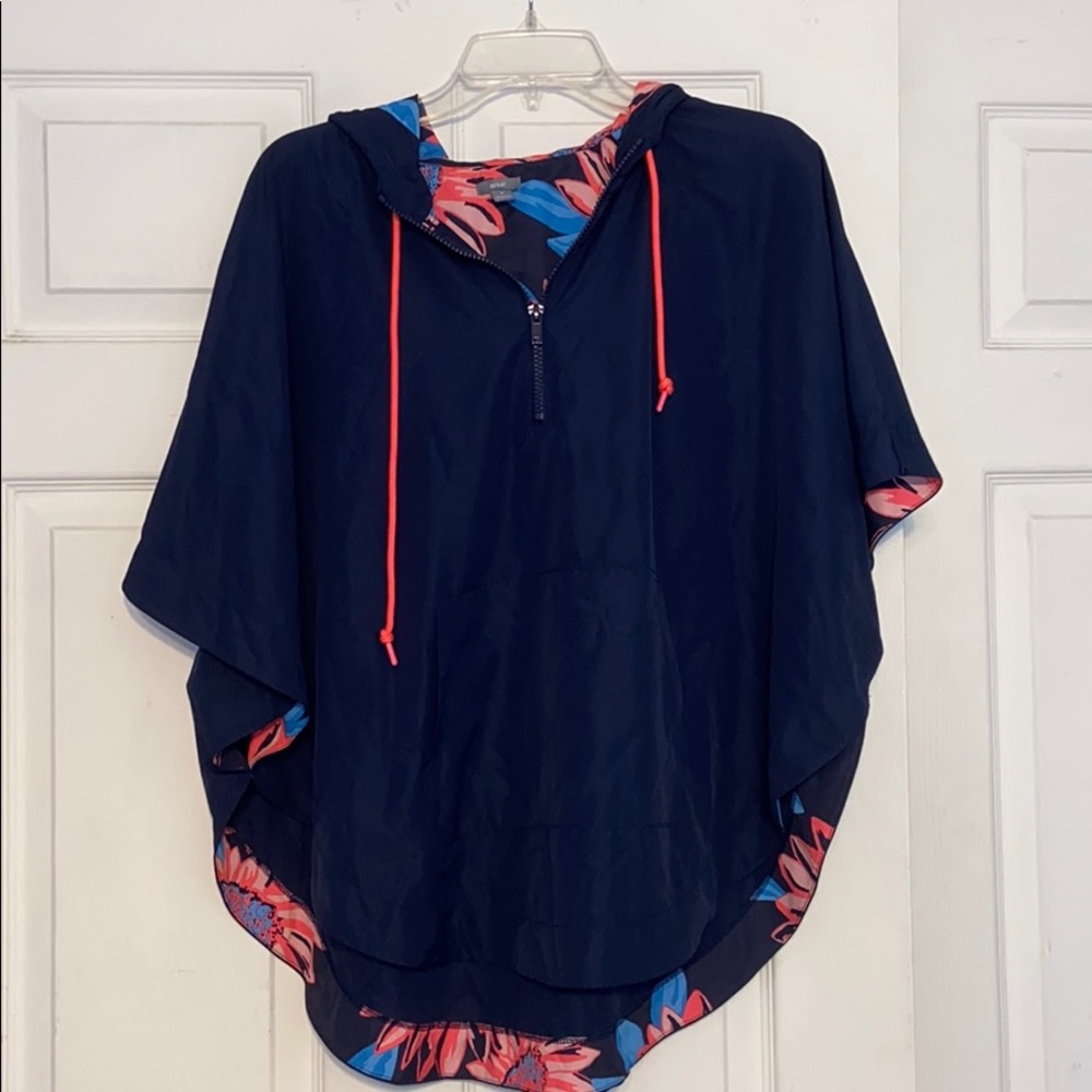 Aerie floral poncho